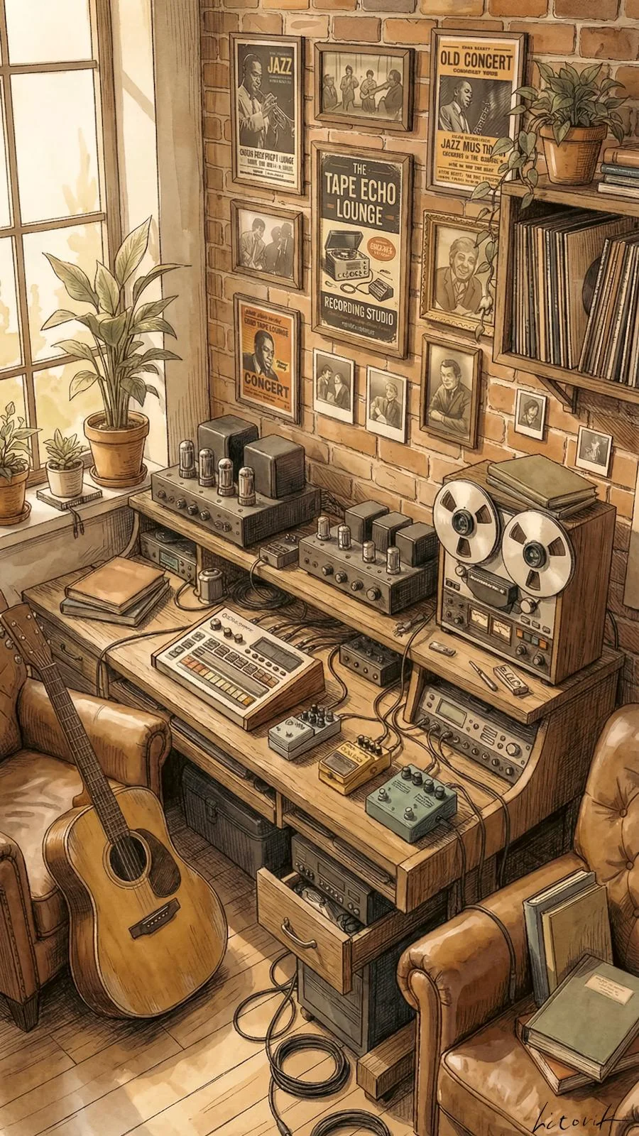 The Perfect Corner to Live with Music / Phone Wallpaper Archives picture 1 of 1