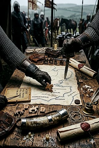 Battle stations throughout the ages'