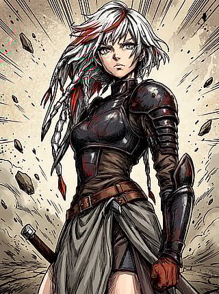 OC hand-drawing and AI'