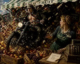 Nancy Drew and the Mystery of the Baker Street Biker'