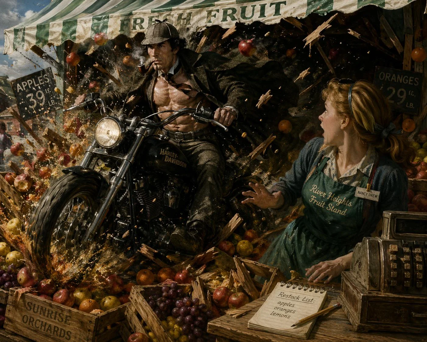 Nancy Drew and the Mystery of the Baker Street Biker picture 1 of 1