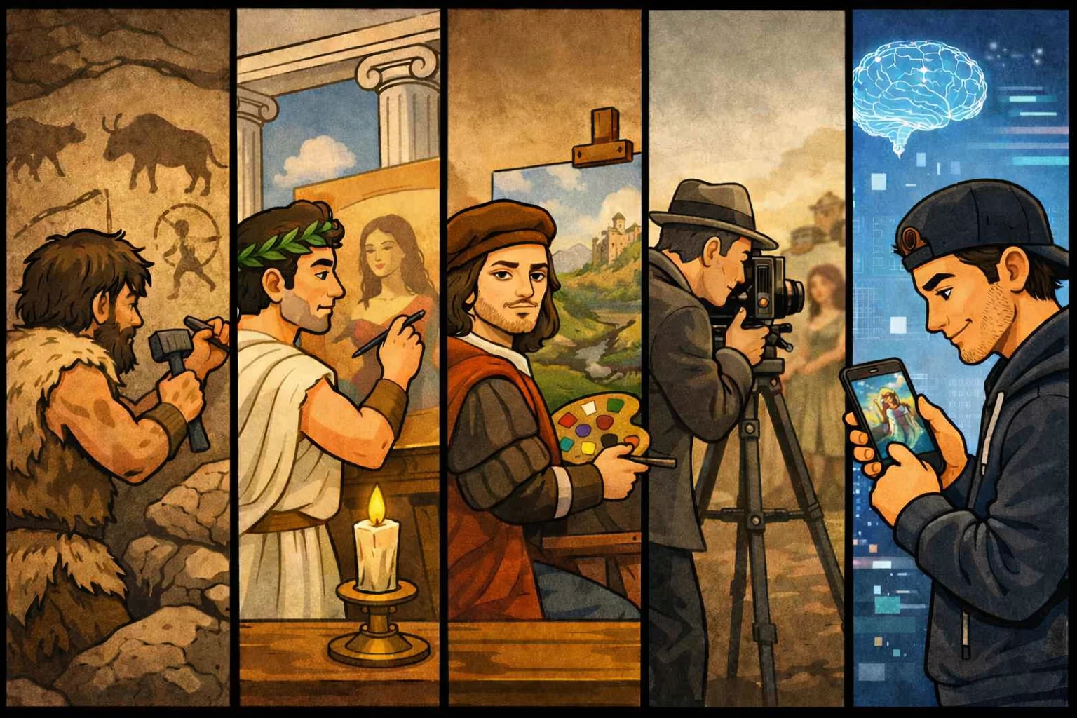 "the evolution of art" picture 1 of 1