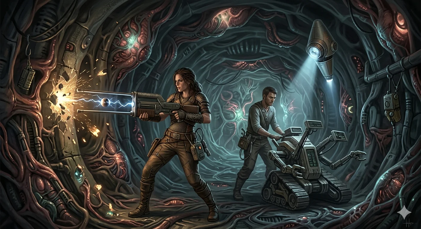 Stuff has to get done, and folks still need entertainment in the Ninth World. picture 3 of 5