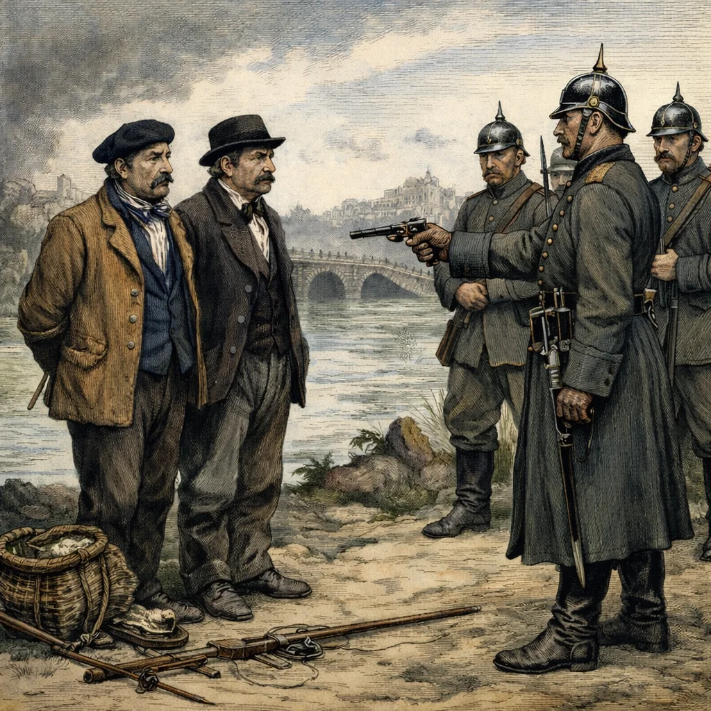 Two friends meet their end at the Siege of Paris (Maupassant story, 1870) picture 1 of 1