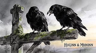 Visualizing the dark side of Norse Mythology for my podcast project. Created with AI to capture a raw charcoal and watercolor 'Field Journal' style.'