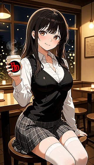 Spilling the tea about our anime baristas… and it got messy 👀☕'