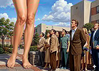 Campus Life in the 1950s'