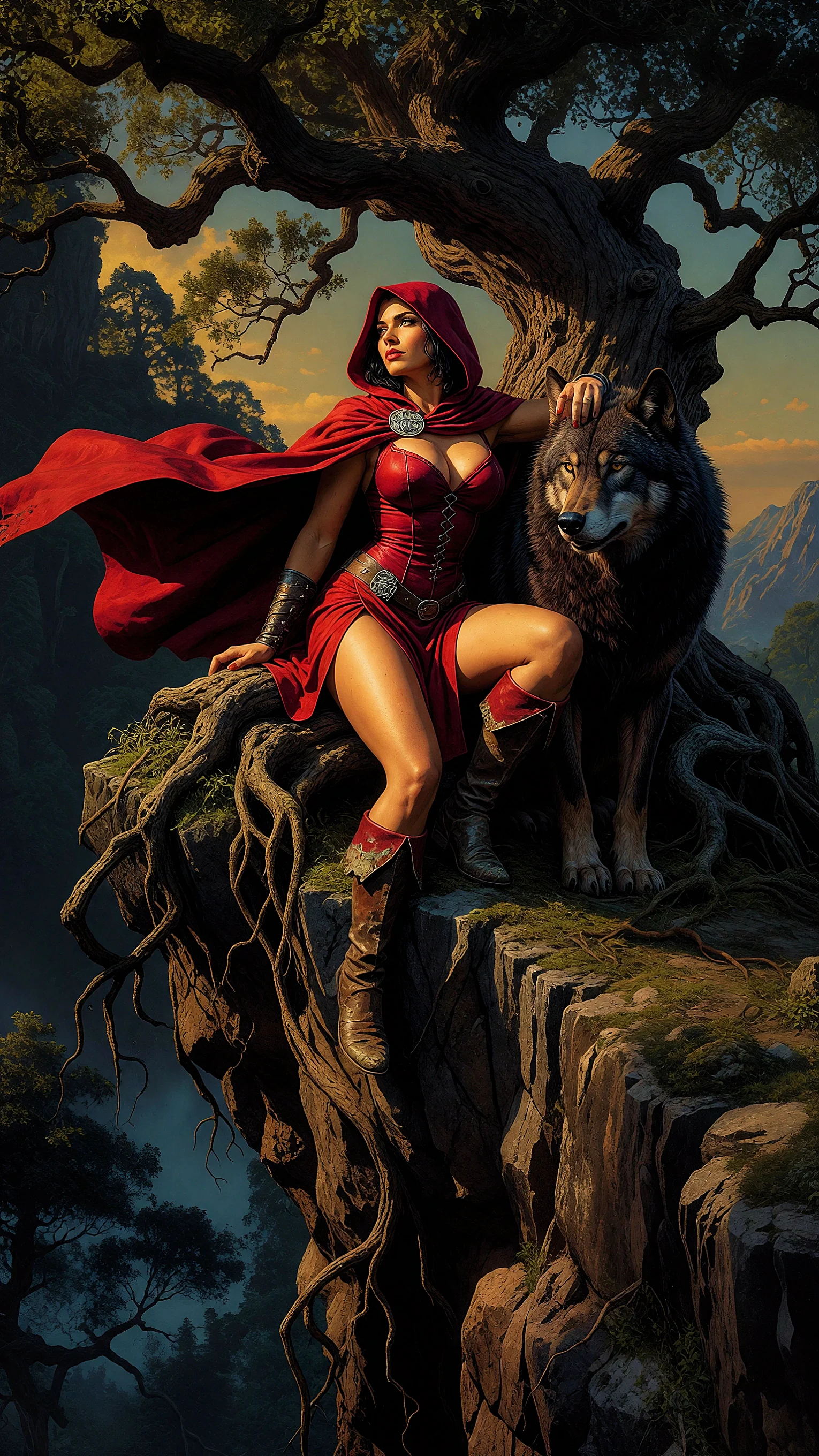 Xena / Little Red Riding Hood crossover you never knew you needed. picture 2 of 2