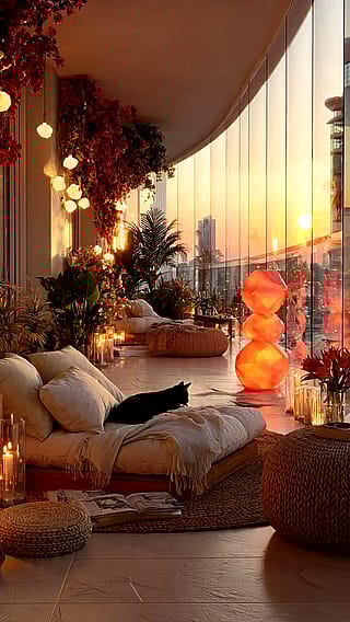 Sunset Haven — Urban Bohemian Living'