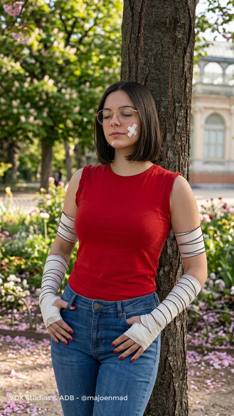 I'm Majo and this is my first Saint Seiya AI Cosplay -- Soy Majo y este es mi primer Cosplay de Saint Seiya con IA picture 2 of 7