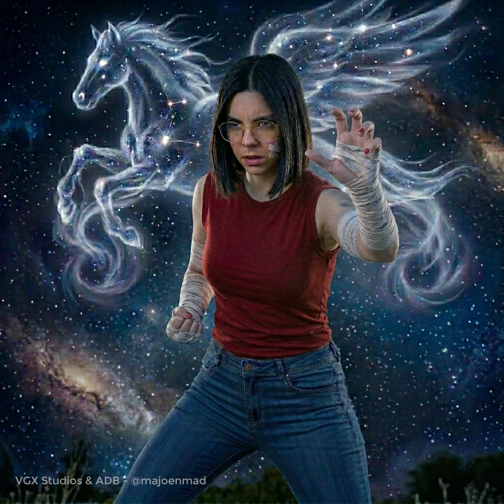 I'm Majo and this is my first Saint Seiya AI Cosplay -- Soy Majo y este es mi primer Cosplay de Saint Seiya con IA picture 3 of 7