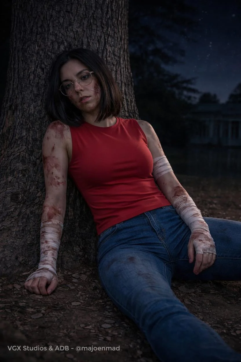 I'm Majo and this is my first Saint Seiya AI Cosplay -- Soy Majo y este es mi primer Cosplay de Saint Seiya con IA picture 4 of 7