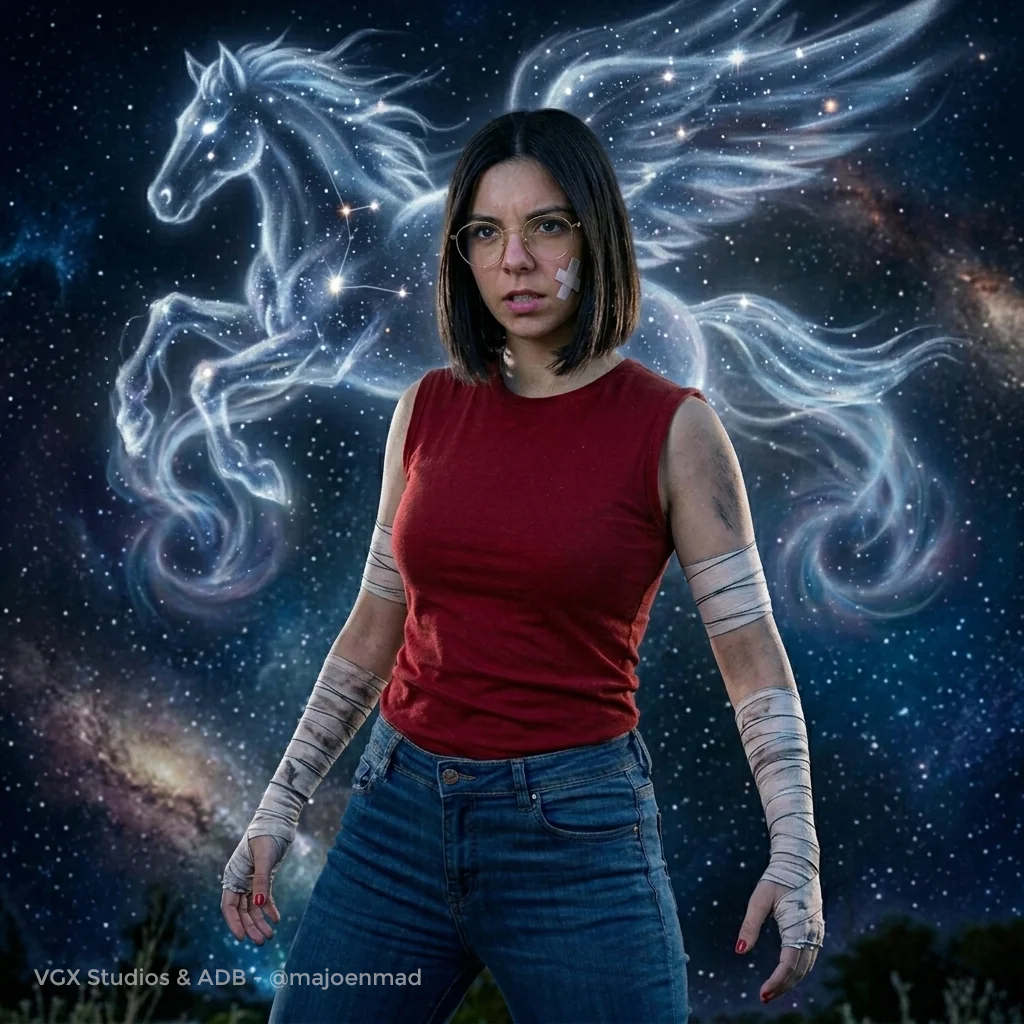 I'm Majo and this is my first Saint Seiya AI Cosplay -- Soy Majo y este es mi primer Cosplay de Saint Seiya con IA picture 7 of 7