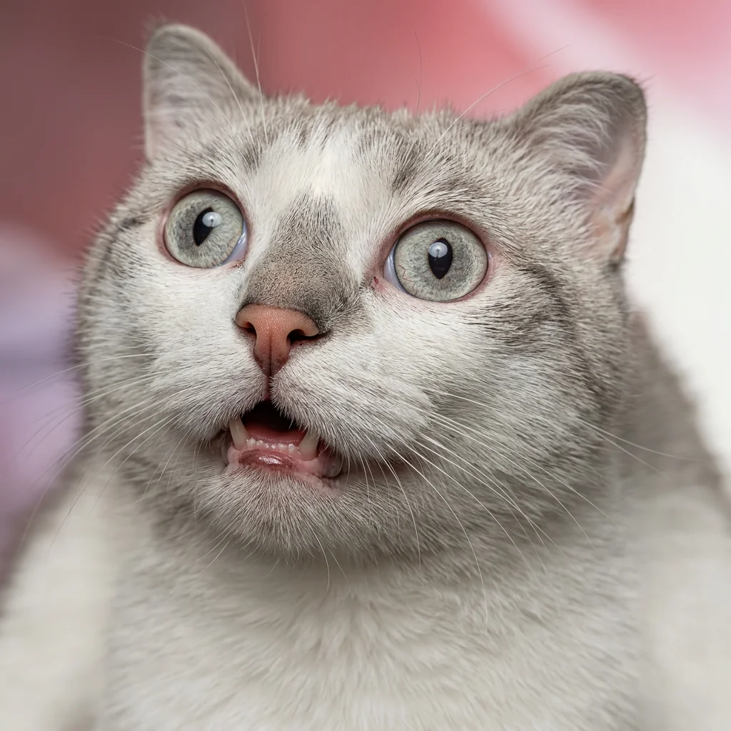 Cat meme upscale by AI picture 4 of 4