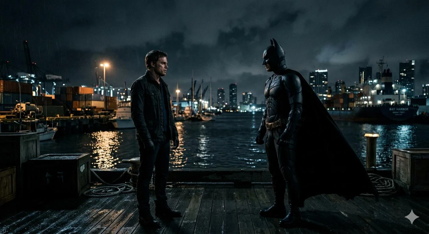 The Bay Harbor Butcher meets The Caped Crusader picture 1 of 1