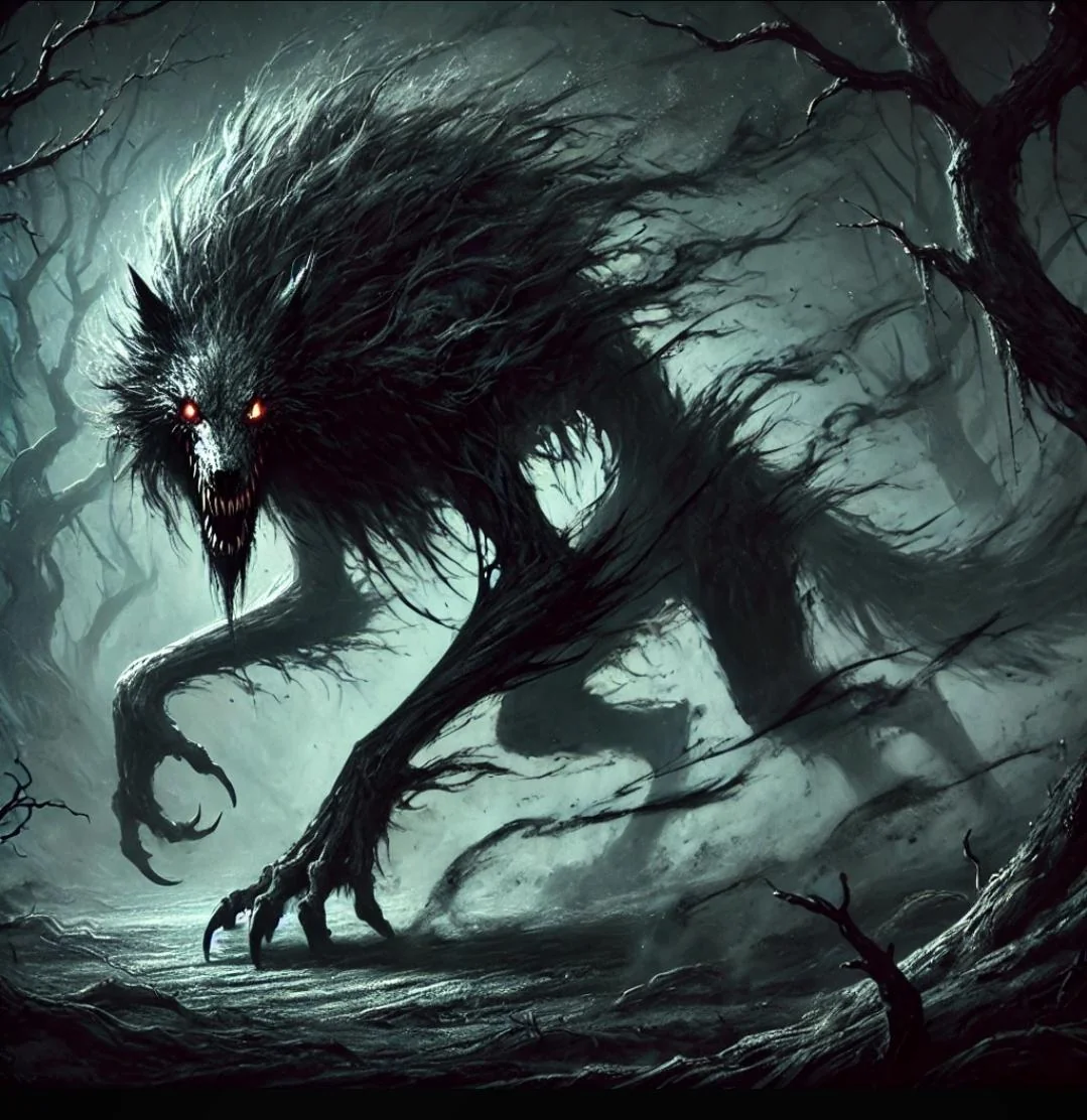 An attempt at a making a dread wolf picture 1 of 1