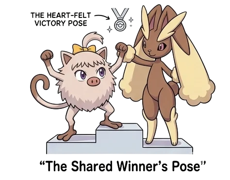 Mimi the Lopunny and Ribbon the Mankey picture 3 of 7
