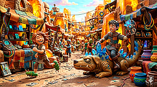 9th World kid stuff.'