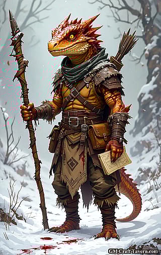 Kobold's Quest Through Frosted Woods'