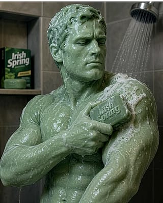 Irish Spring. Wash yourself…with yourself.'
