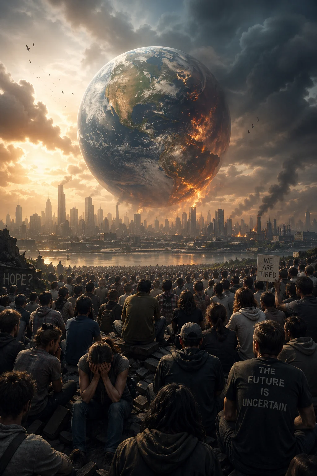 I also asked how humanity is feeling right now. GPT-Image-2 picture 1 of 1