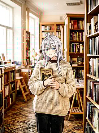 Alya's Sunday Bookstore Visit'