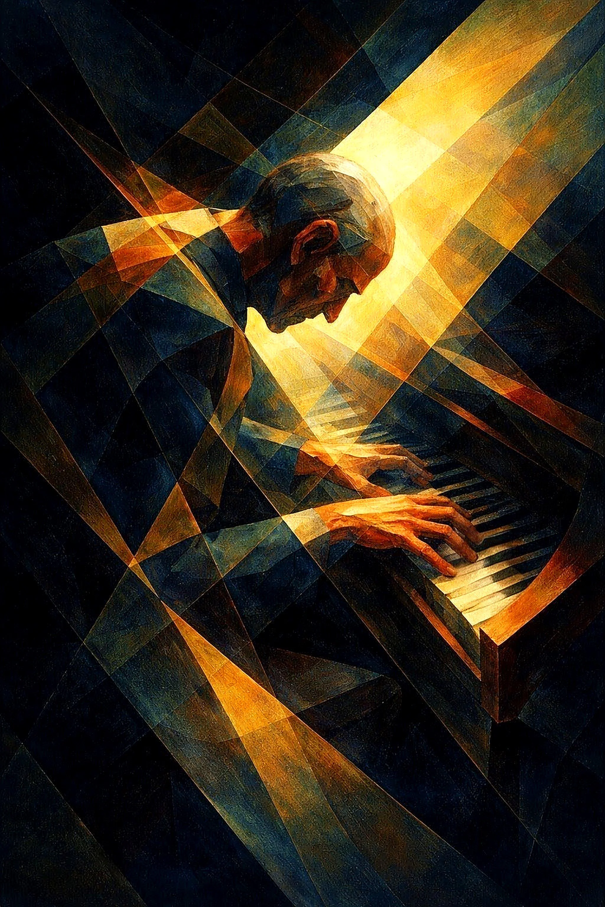 Tensión estructural en movimiento: estudio de piano picture 1 of 1