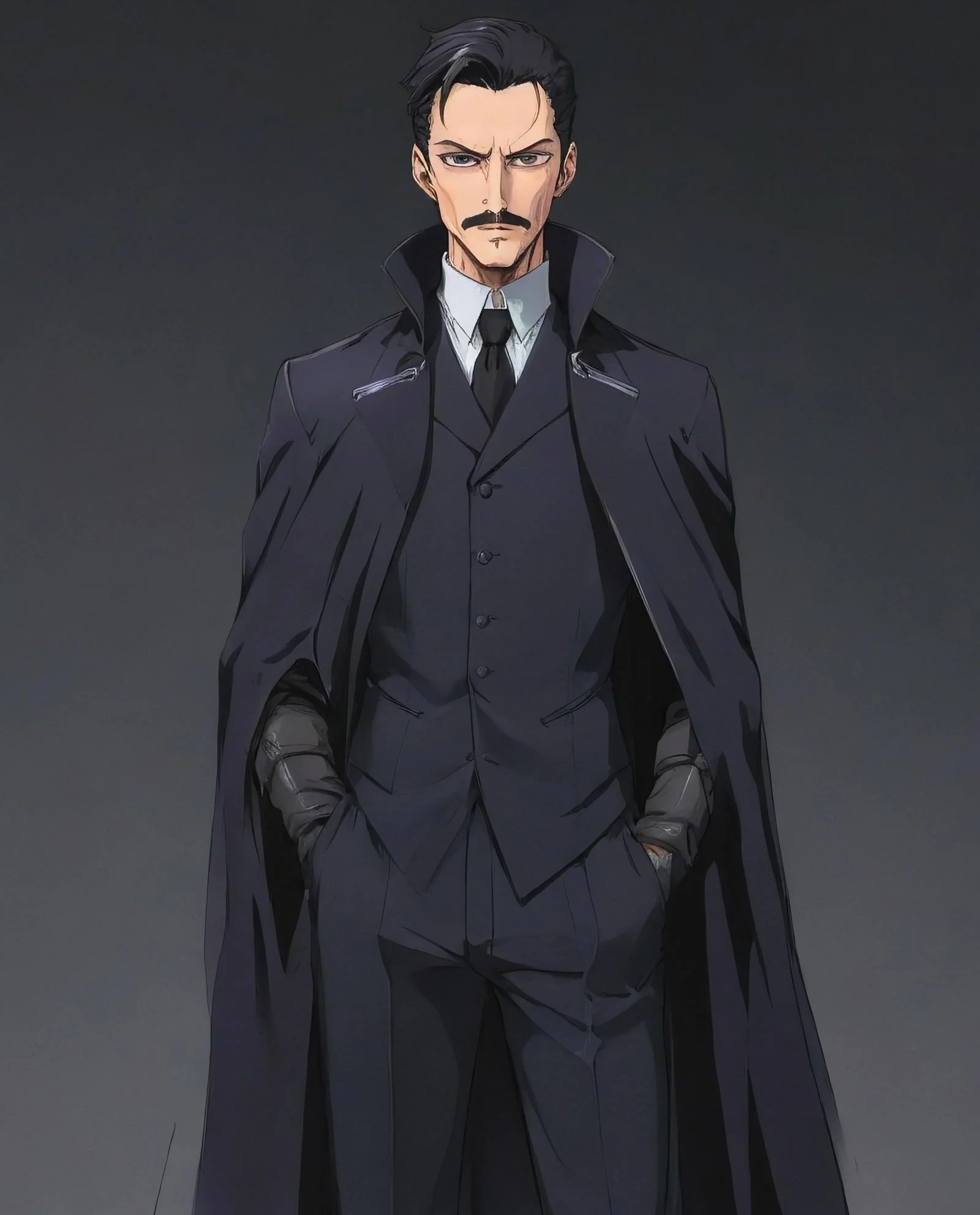 The Green Hornet Villain known as The Claw. As described by Artificial Intelligence/AI art. picture 12 of 13