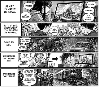 Just some thoughts on the world and #AIart️️️️️️️️️️️️️️️️️️️️️️️️️️️️️️️️️️️️️️️️️️️️️️️️️️️ (generated with #ChatGPT Image 2.0).'