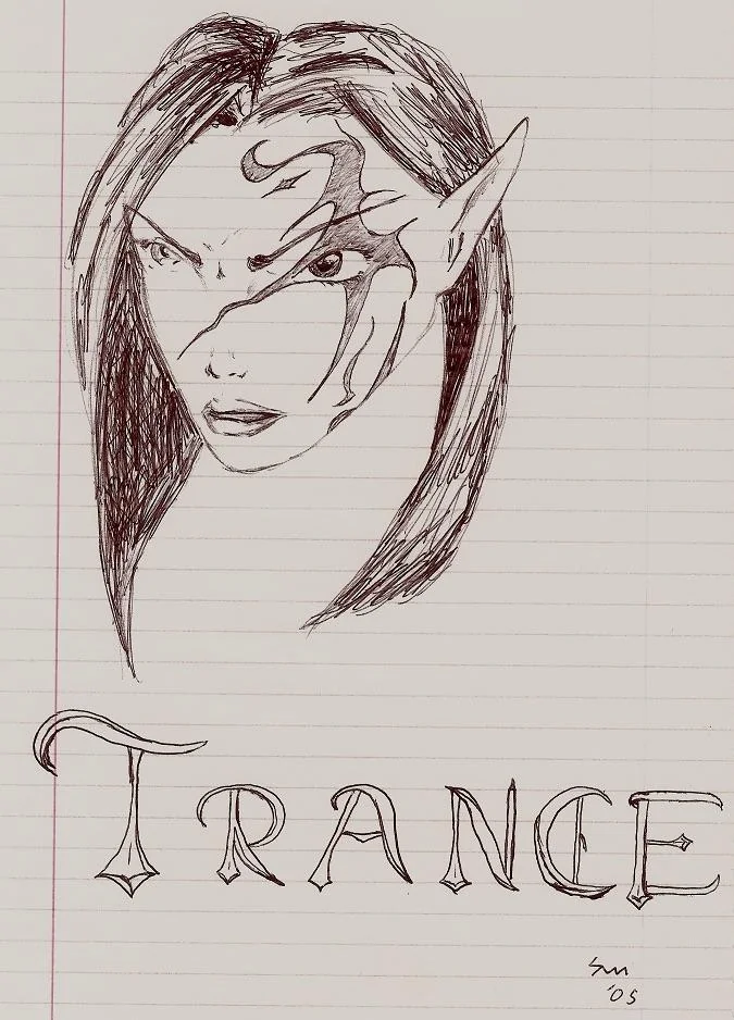 Here are another couple of my old drawings I had ChatGPT render to photos picture 4 of 4