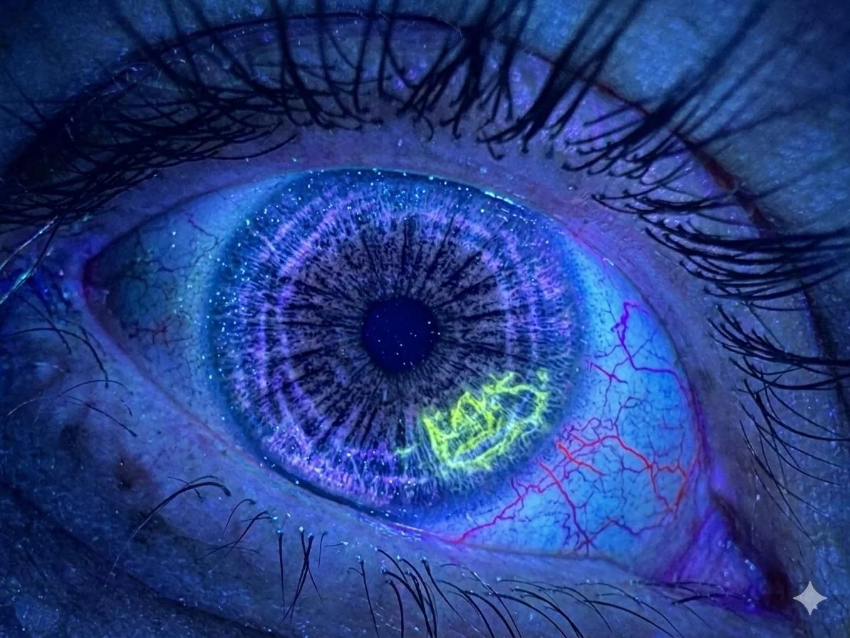 My eye in Ultraviolet picture 2 of 2