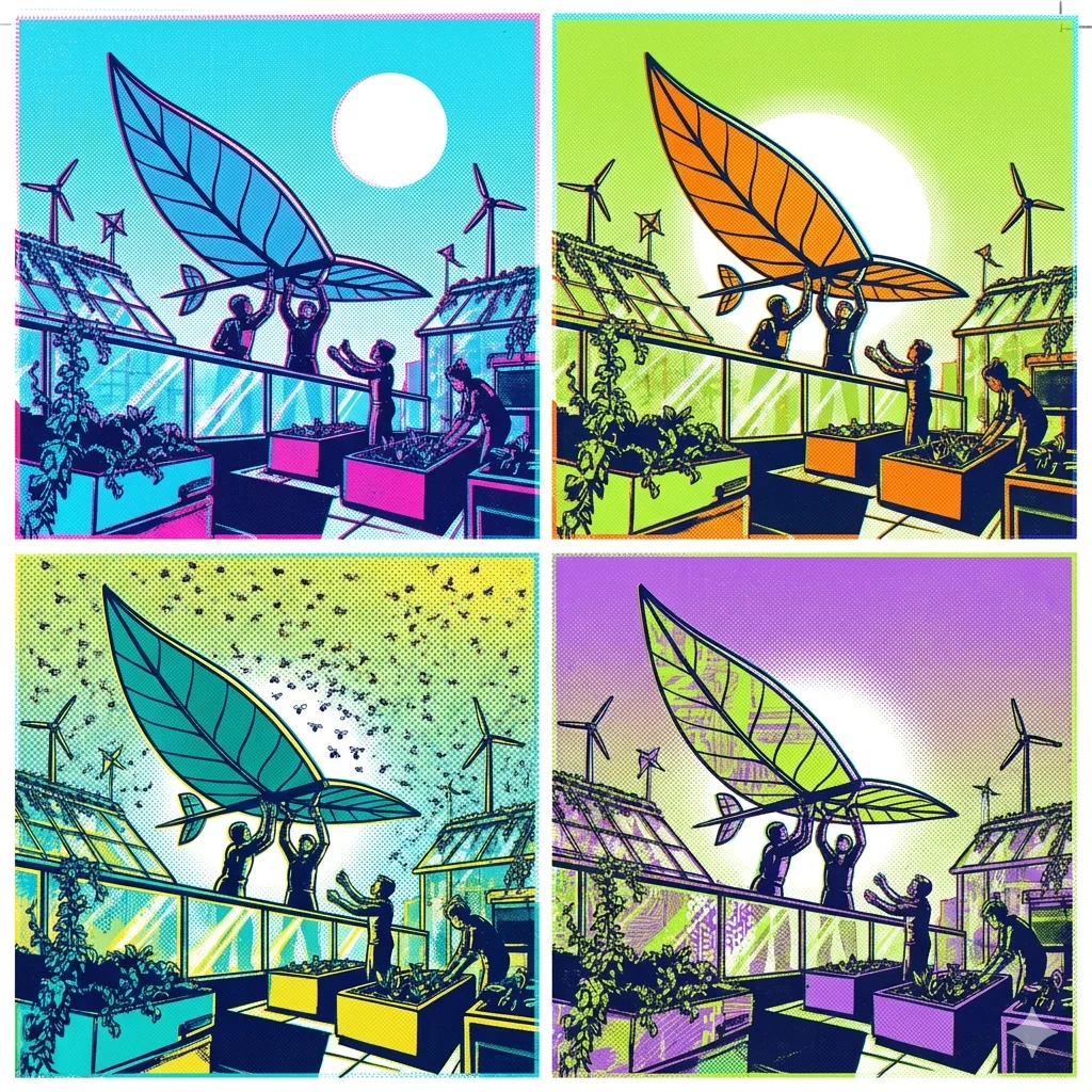 Sun Chorus, Four Plates picture 1 of 1