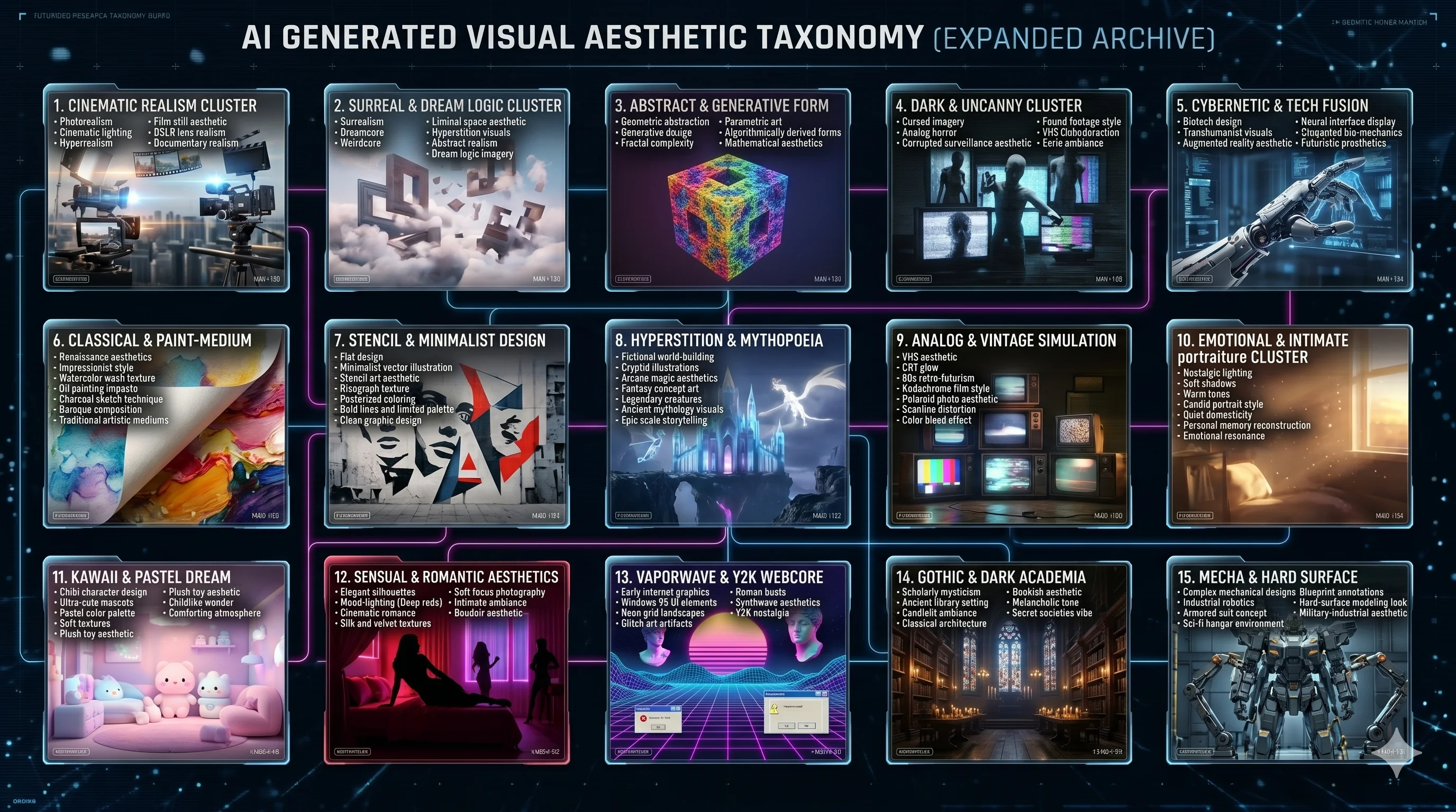 "AI Aesthetic Archetype Atlas" picture 1 of 1