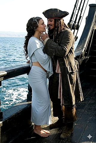 Curiosity - Captain Jack Sparrow and Padmé Amidala'