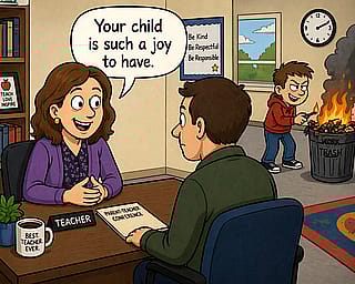 Teaching these days is like…'