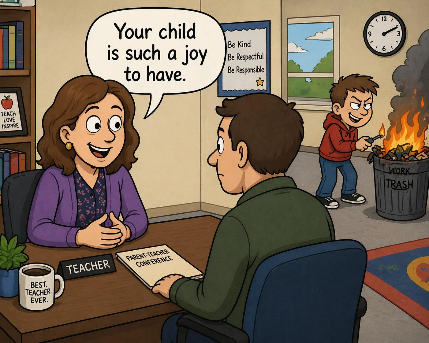 Teaching these days is like… picture 1 of 1