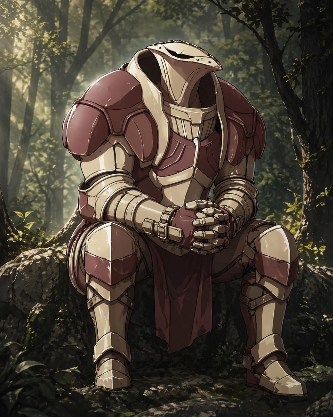 Contemplation in the forest's embrace... picture 1 of 2