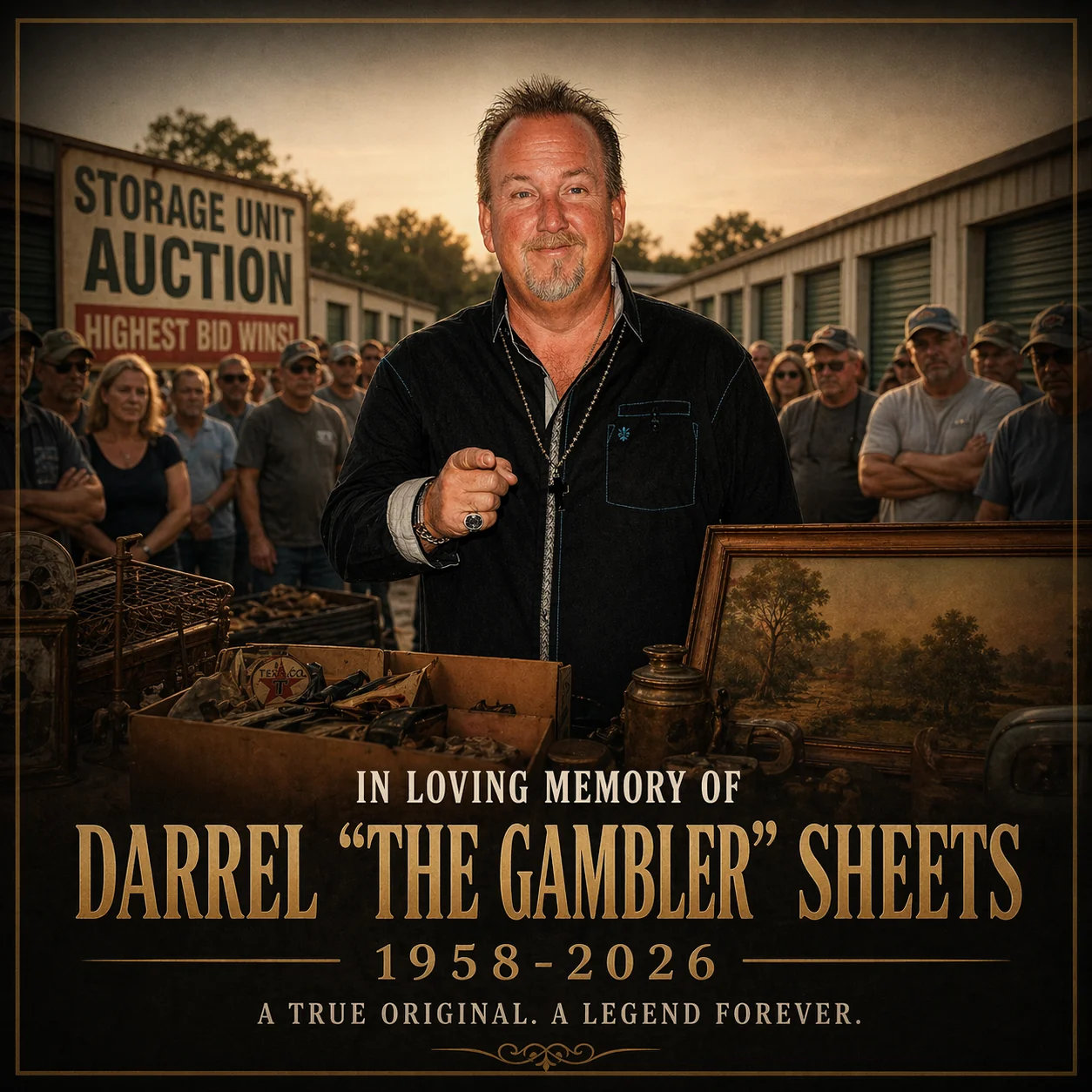 my tribute to Darrel sheets from storage wars picture 1 of 1