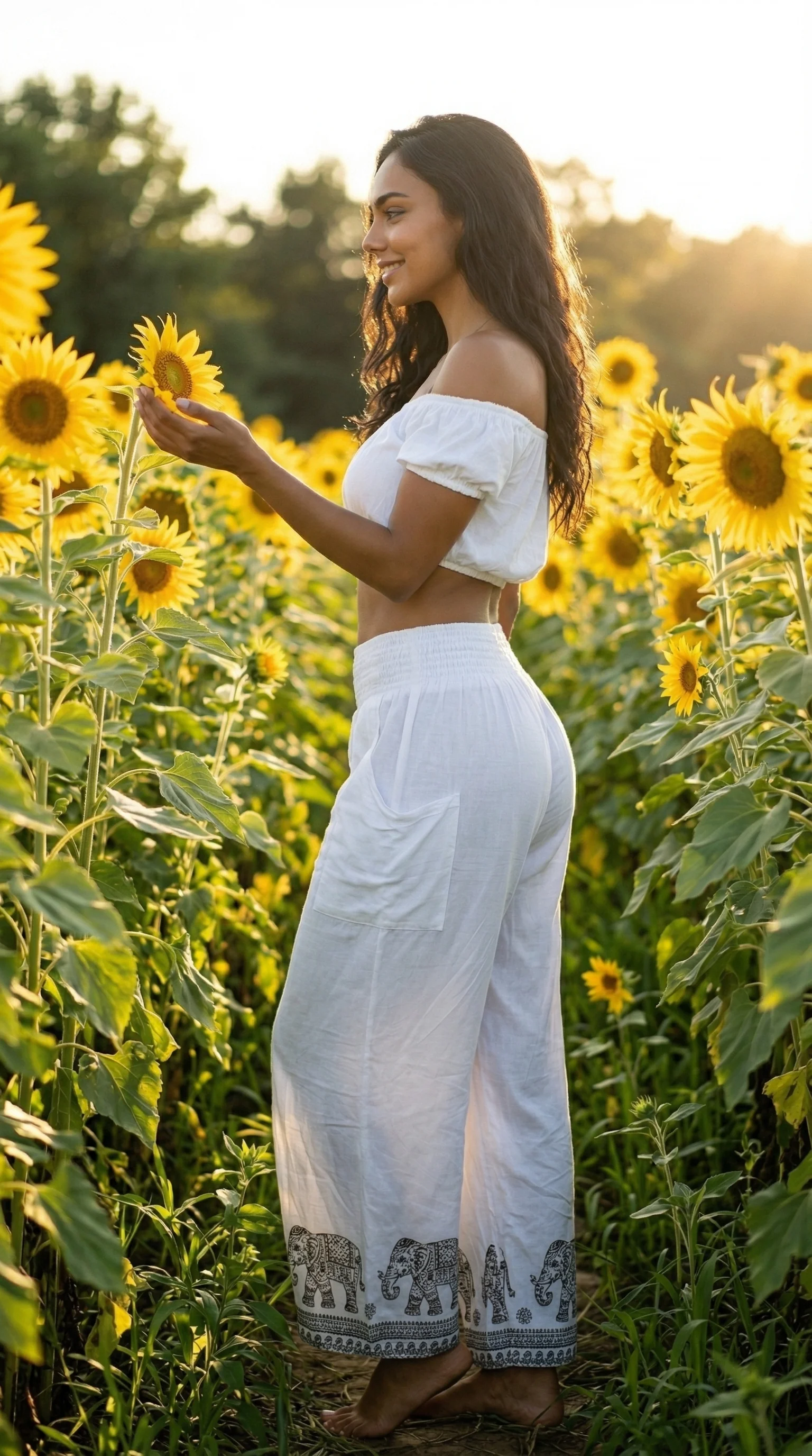 She belongs wherever the light is golden 🌿 (AI generated) picture 2 of 3