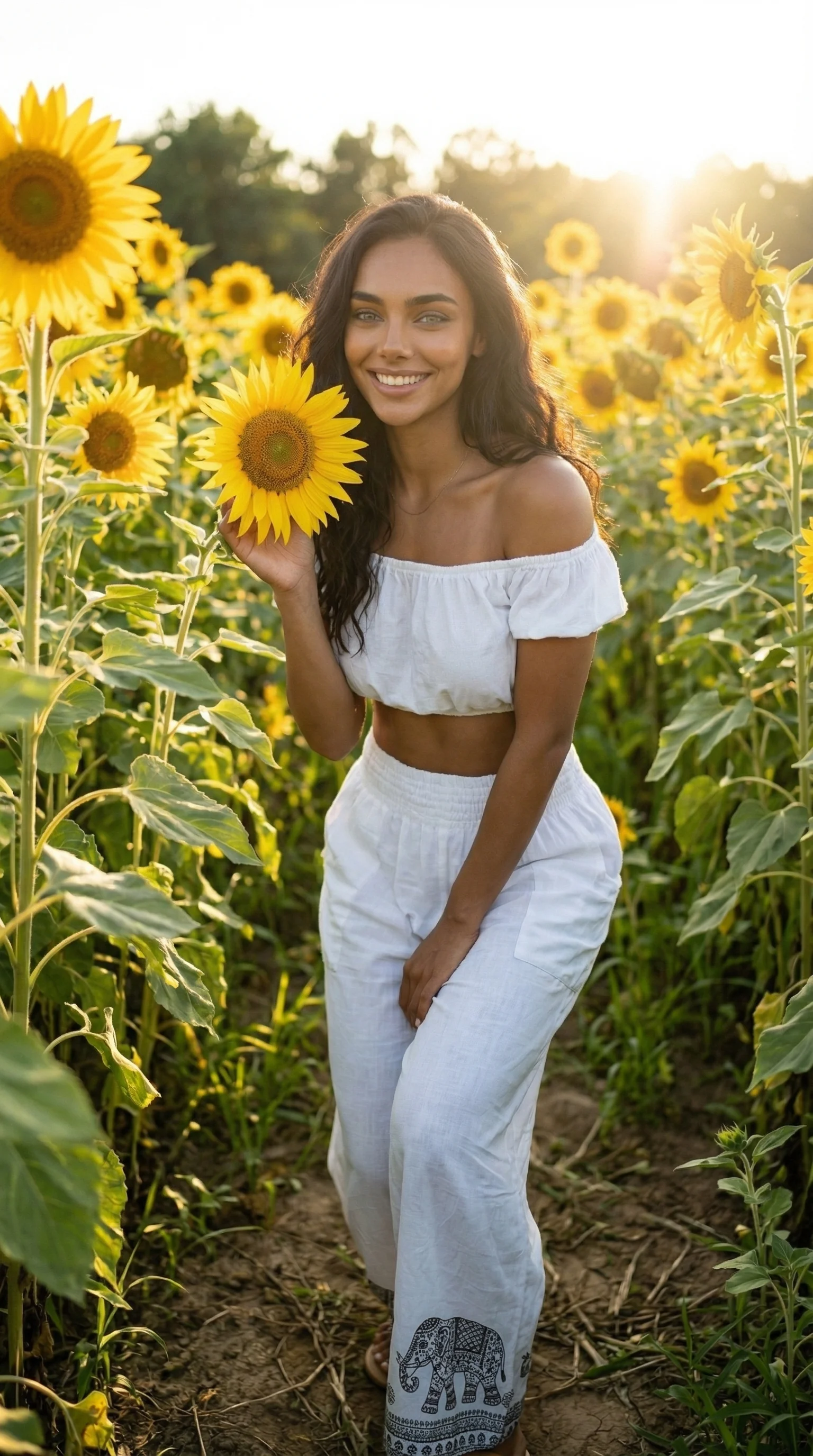 She belongs wherever the light is golden 🌿 (AI generated) picture 3 of 3