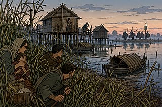 Refugees in the Venetian lagoon during the Migration Period (5th century AD)'