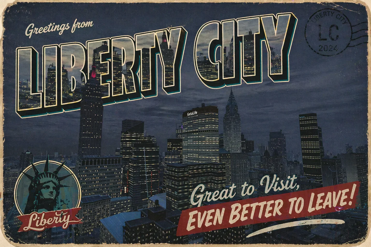 Postcards of Fictional Cities (parody/fanart) picture 4 of 4