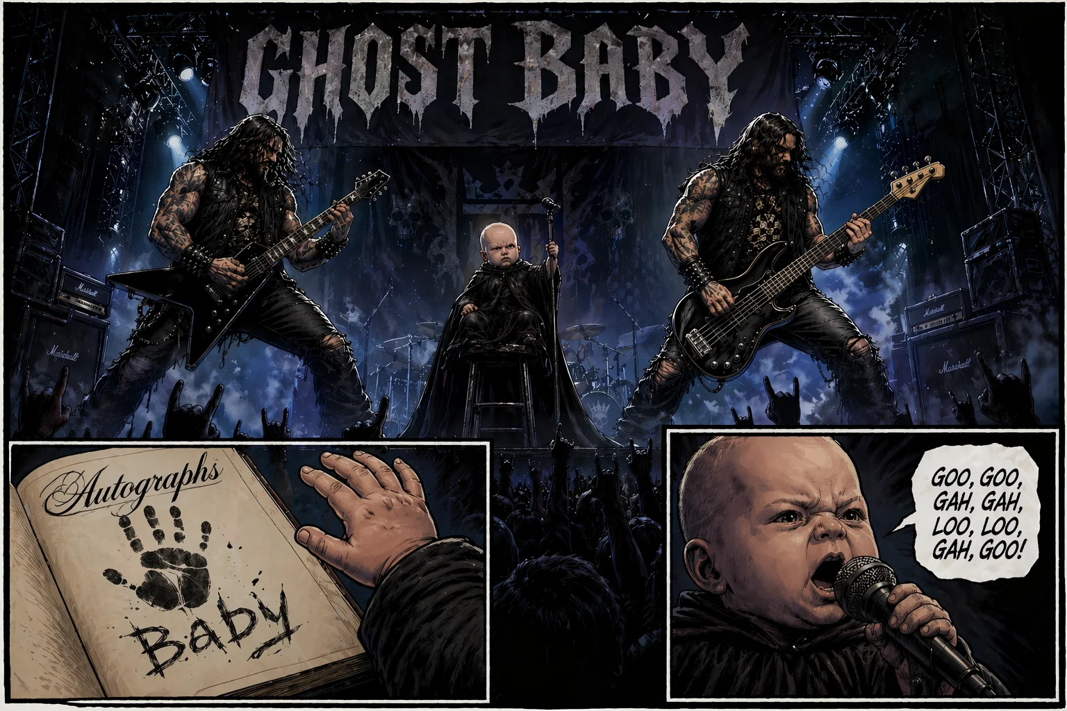 School Bus Discussions 01 - Ghost Baby picture 1 of 1