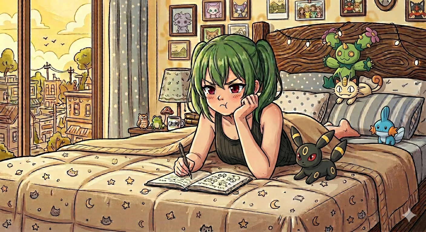 Telling your diary about that one annoying boy in middle school picture 1 of 1