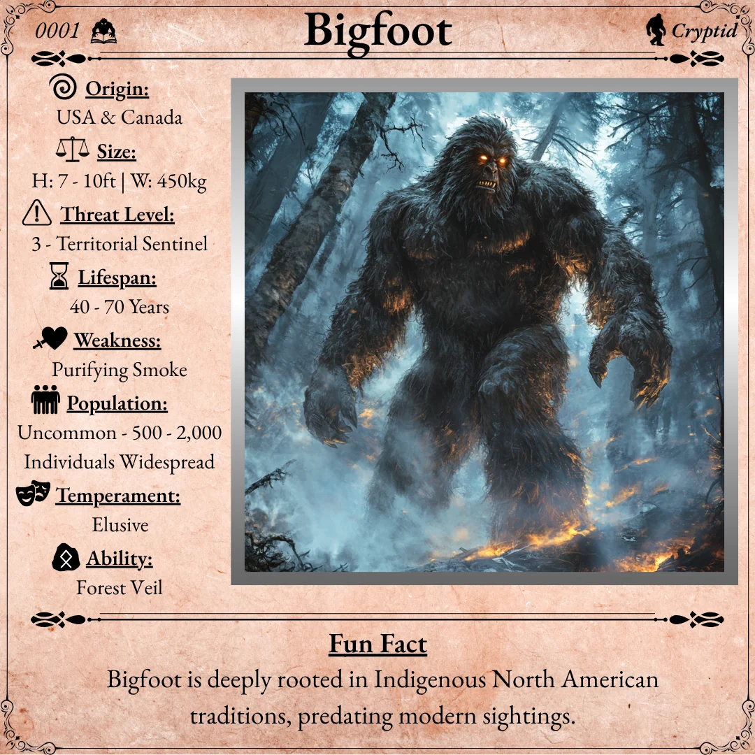 Lost Archive Of Cryptids.... picture 4 of 7