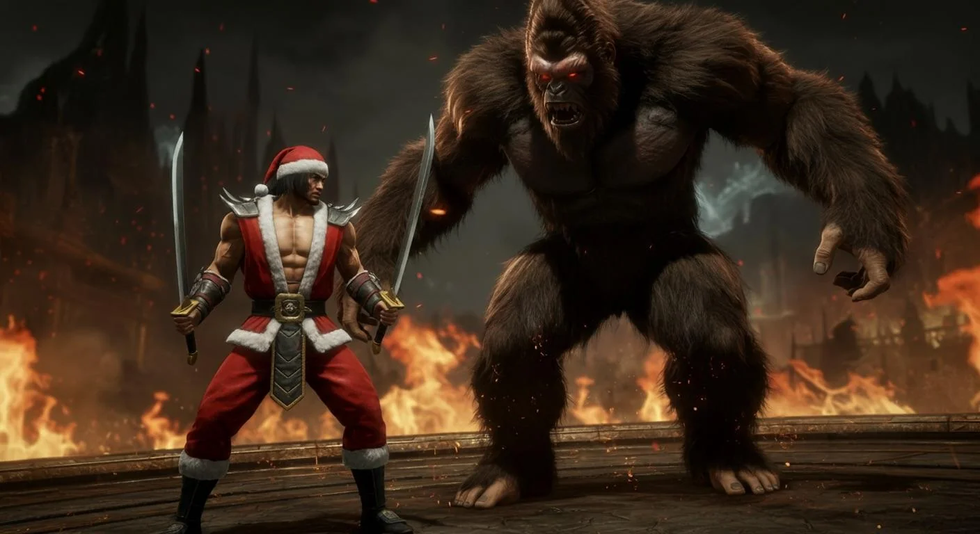 BIG FOOT vs Santa picture 7 of 18