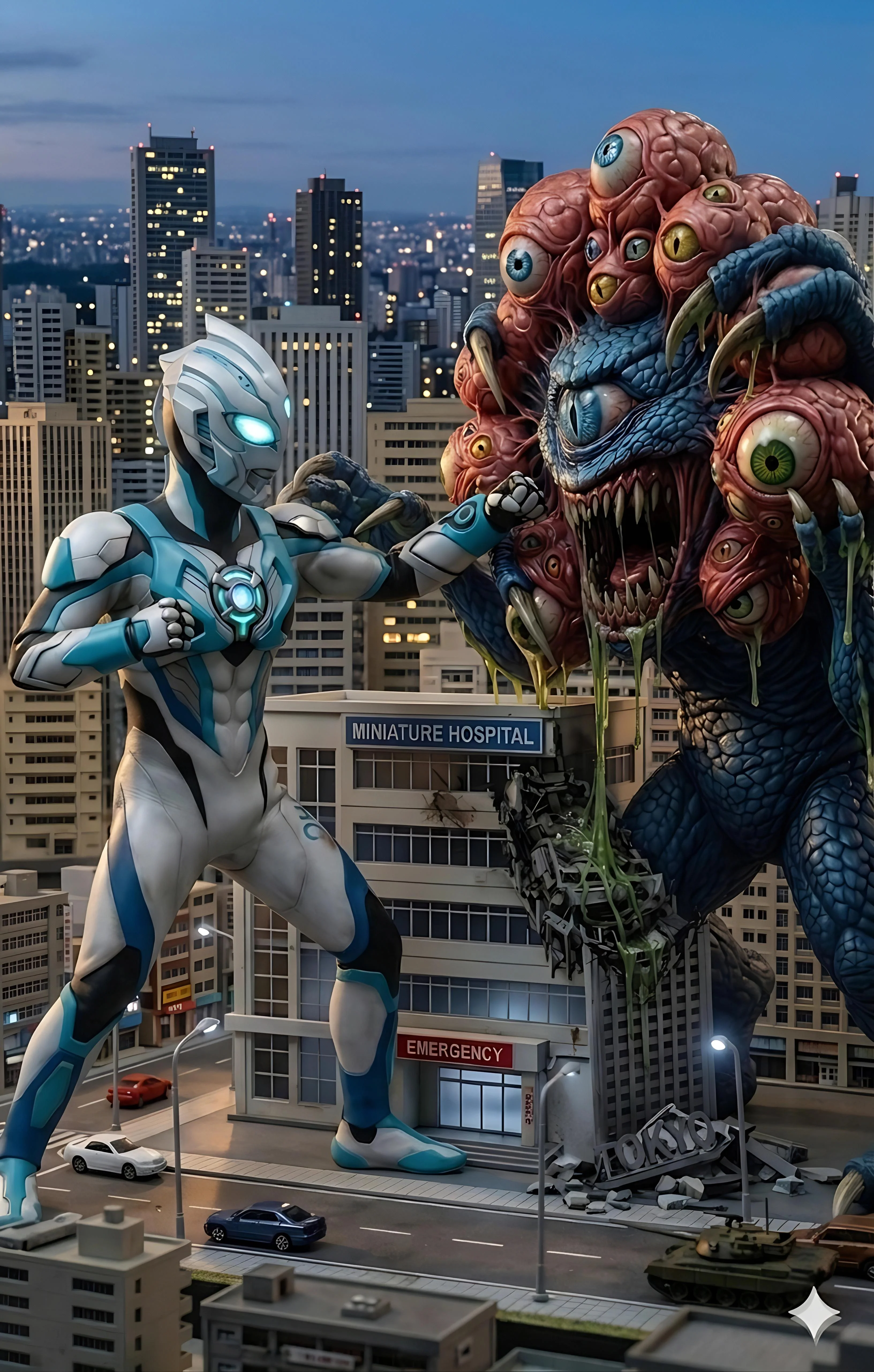 [ オリトラマン / Oritraman / Ultramanoc / Umoc / Ultra OC ] ARTIFICIAL ULTRAMAN : Ohga (人造ウルトラマン：オーガ) - Ultraman Ohga (ウルトラマンオーガ) were an artificial Ultraman created by human (without bond with alien or using alien technology) picture 5 of 6