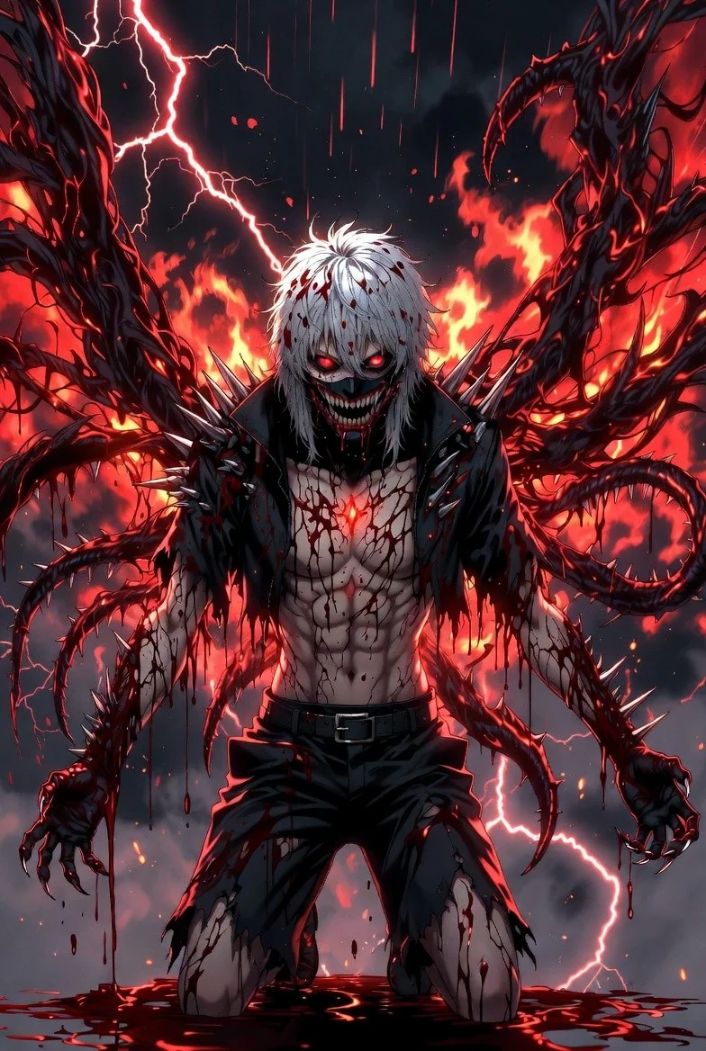 What if Kaneki finally broke and became a TRUE DEMON? picture 2 of 2