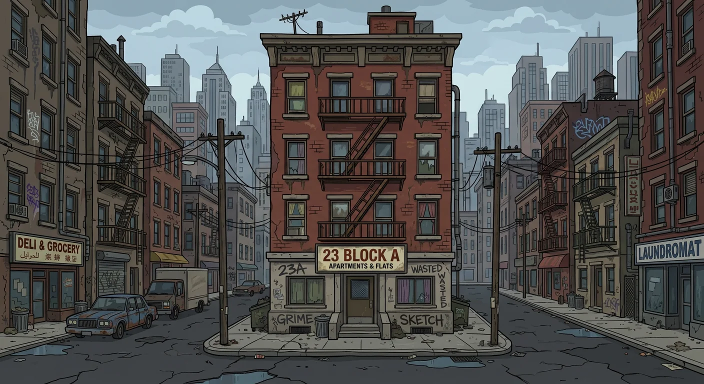 Some apocalyptic city buildings from Adobe Firefly picture 3 of 5