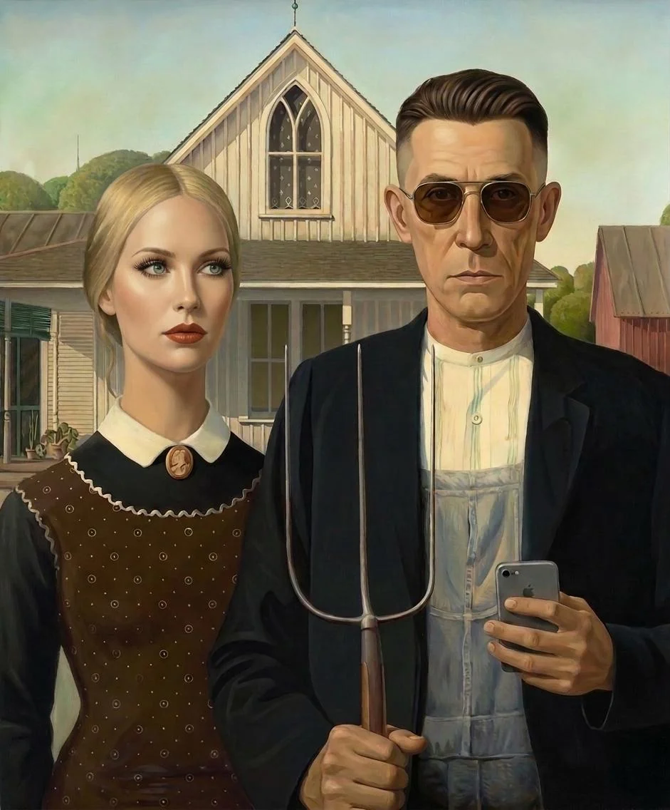 The Farmer Wants a Wife meets American Gothic picture 1 of 1